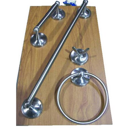 Homewerks POGPODTV101 Round Bath Board Display- Brushed Nickel 116022